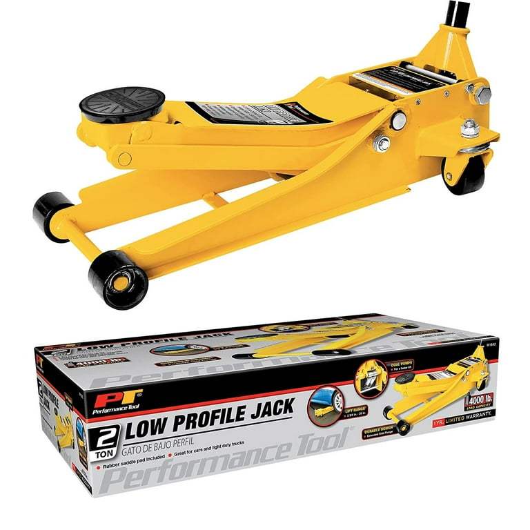 Performance Tool W1612 2.5 Ton 5,000 lbs. Garage Service Jack Wilmar Performance Tool W1612 2.5 Ton 5,000 lbs. Garage Service Jack Wilmar